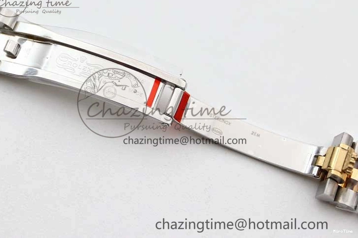 MiroTime 0105 Datejust 28mm 279179 SS YG TWF Best Edition White Diamonds Markers Dial on SS YG Jubilee Bracelet NH SunProtective 2144